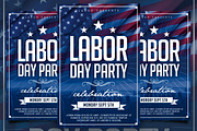 Labor Day Flyer, a Flyer Template by AyumaDesign (Thumbnail 1 of 2)