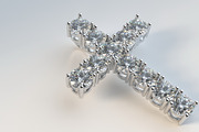 Diamond cross with hidden loop, an Object 3D Model by 3D Models by Obshansky (Thumbnail 5 of 9)