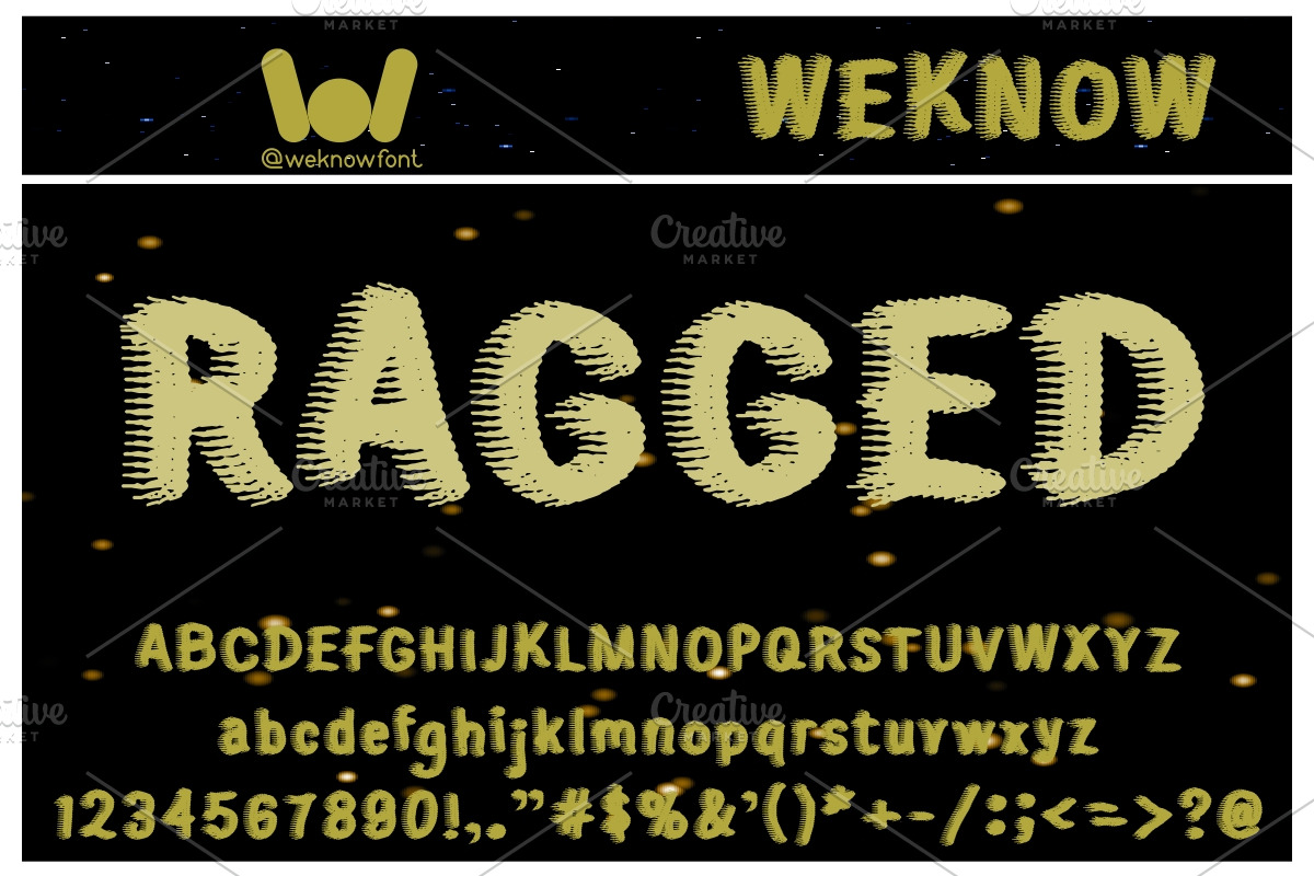 sweater font, a Font by weknow (Photo 3 of 5)