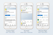LinkedIn Social Media Mockups Pack, a Social Media Template by Poego Social (Thumbnail 4 of 6)