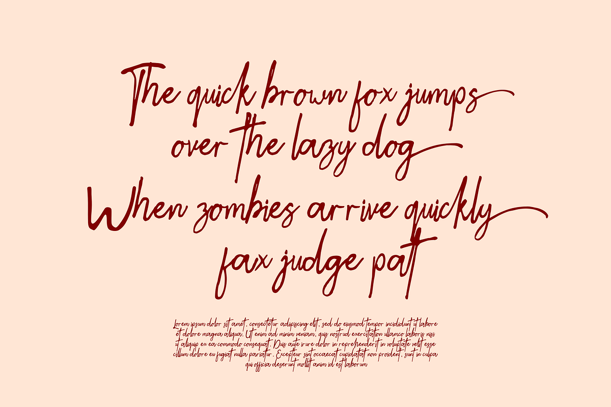 Molandra - Handwritten Font, a Handwritten Font by Majelis Art (Photo 5 of 7)