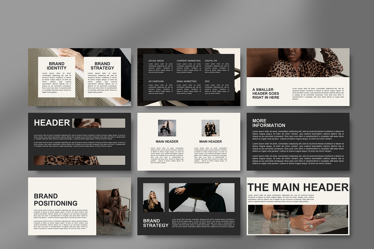 Canva: Bold Editorial Slide Deck, a Presentation Template by thebusinessoutfit (Photo 3 of 11)