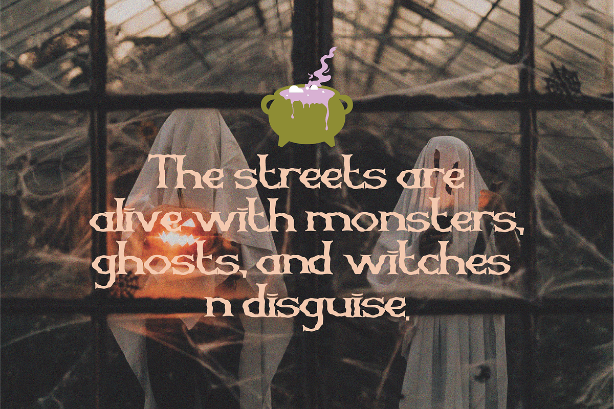Halloween Carnival | Halloween Font, a Handwritten Font by Berdansabersama (Photo 6 of 8)
