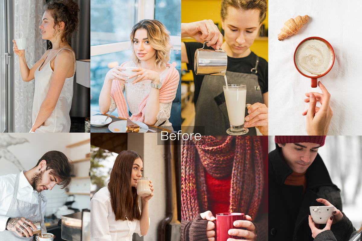 05 White Coffee Lightroom Presets, a Preset Add-On by RamsaGraphi (Photo 2 of 10)