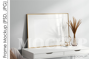 Frame Mockup PSD JPG, a Print Template by VNmockup