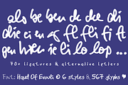FONT | Hand Of Evouli, a Script Font by Typo Graphic Design (Thumbnail 5 of 5)