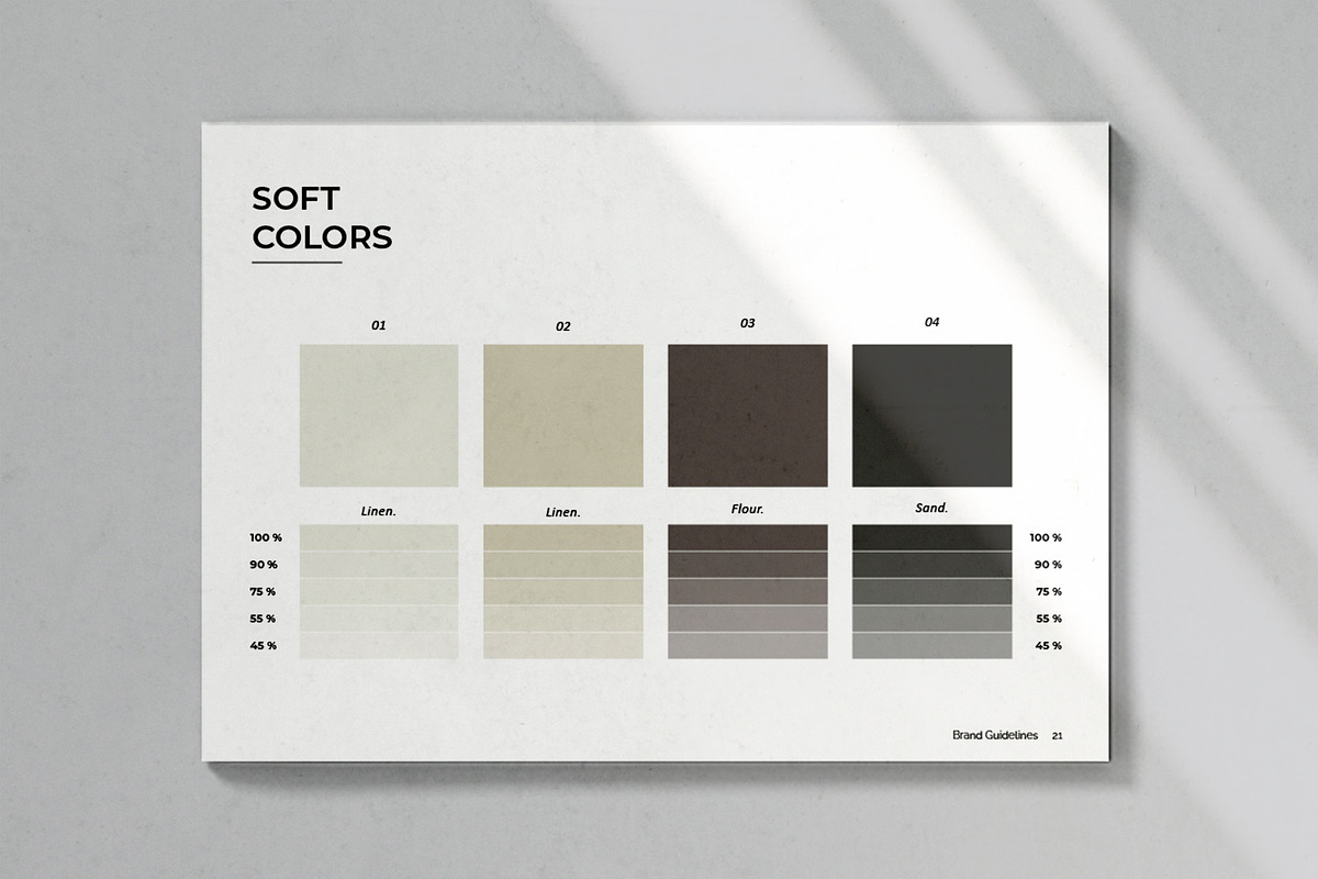 Brand Guidelines, a Brochure Template by Analogi Studio (Photo 13 of 20)