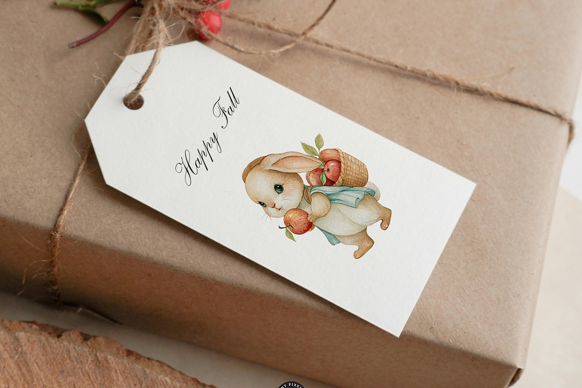 Fall Nursery Atelier Clipart Bundle, an Animal Illustration by PaintPixelCo (Photo 16 of 16)