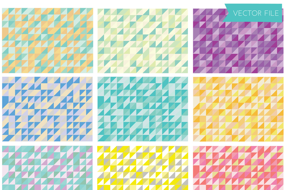 Triangle Geometric Backgrounds