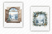 Christmas Winter View Window Frames, a Graphic by designcity5 (Thumbnail 4 of 5)
