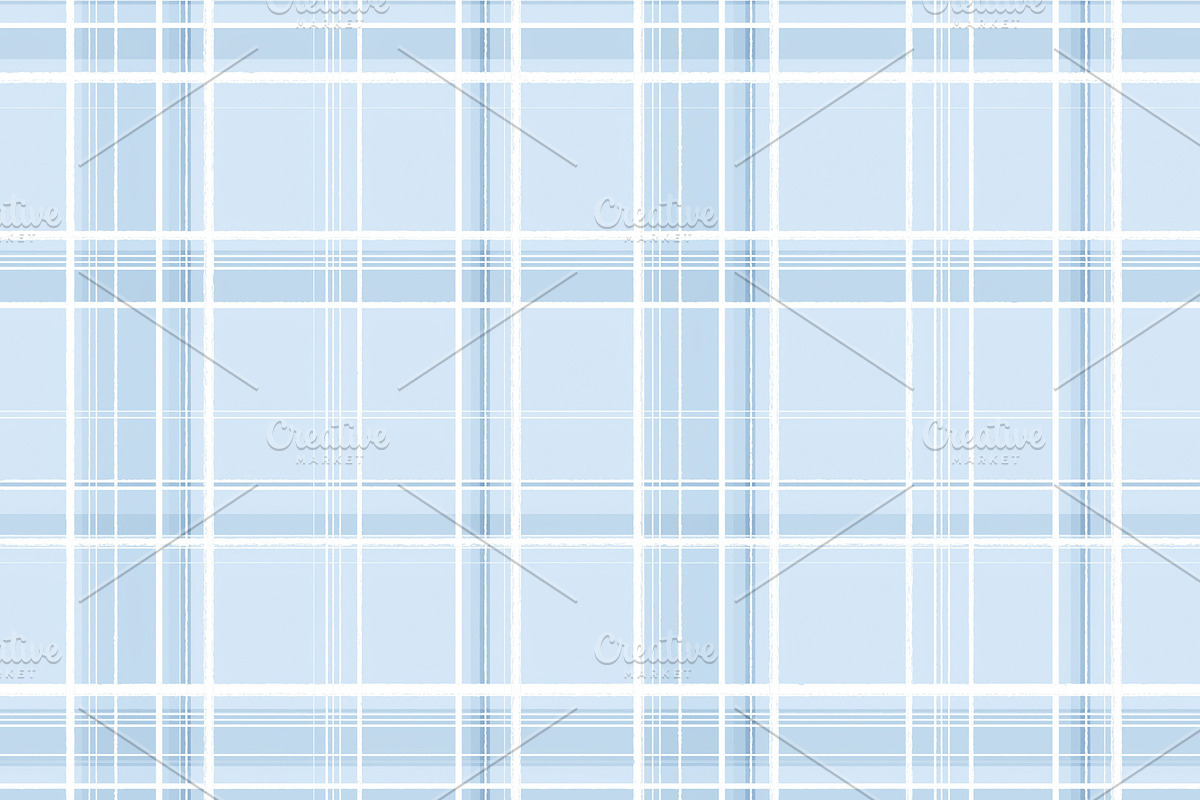 Seamless pattern light blue plaid pattern creating a seamless ta, a Pattern Graphic by Studio ANNA