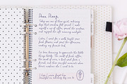 Letters from Magnolia Script Font, a Handwritten Font by Kaya Fonts (Thumbnail 8 of 32)