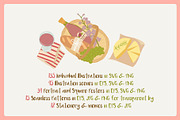 Summer Picnic Graphic Illustrations, a Seasonal Illustration by CreativeChristiana (Thumbnail 2 of 14)