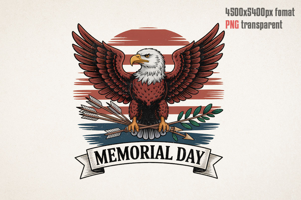 Memorial Day Sublimation Bundle, an Object Graphic by GlitterCraft (Photo 34 of 61)