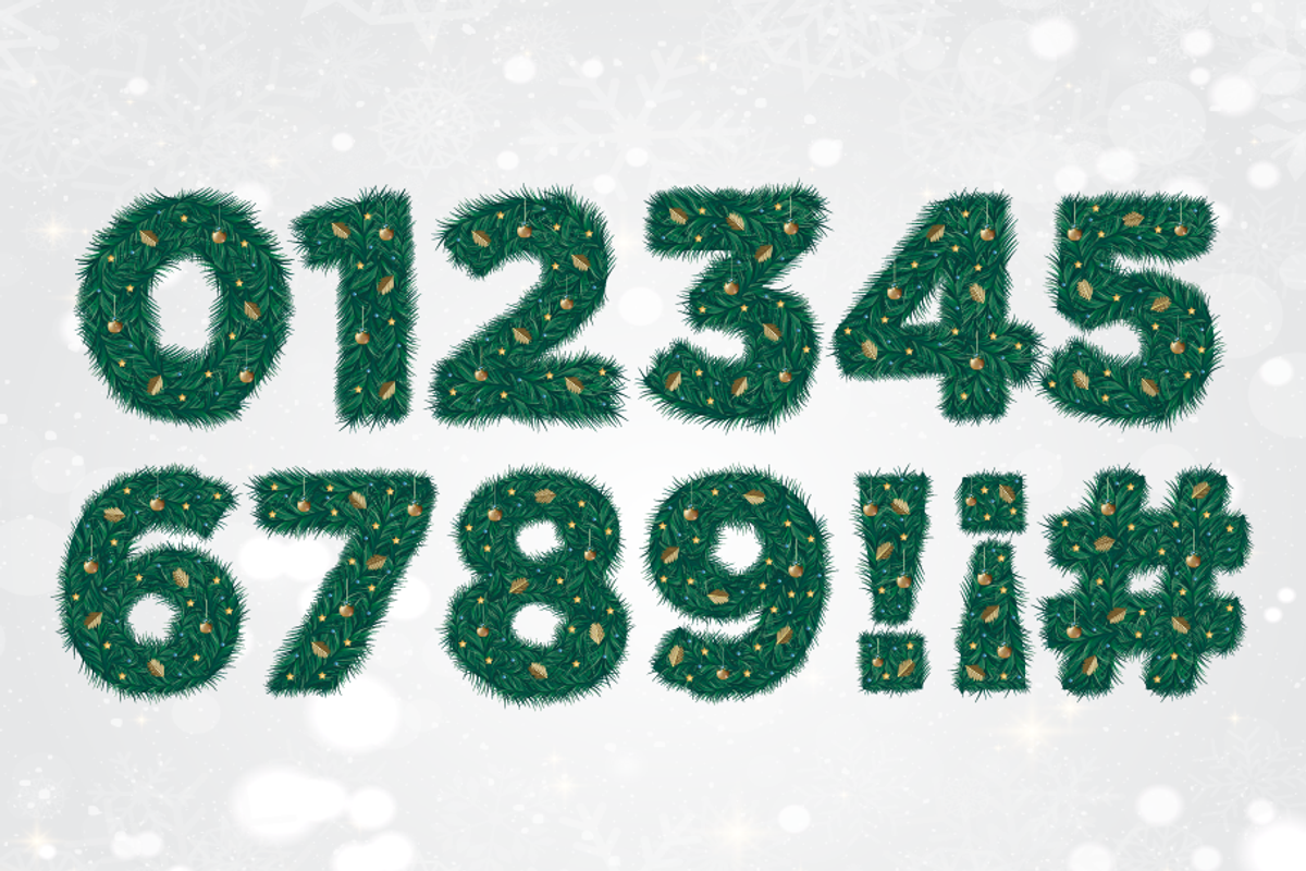 Christmas Font, a Graphic by yaisalinas (Photo 2 of 6)