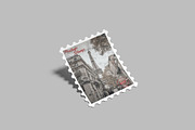Postage Stamp Mockup, a Stationery Template by Amigos__46 (Thumbnail 5 of 11)