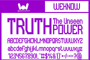 Invisible Thoughts font, a Font by weknow (Thumbnail 4 of 8)