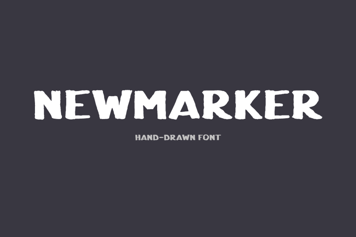 NewMarker Font