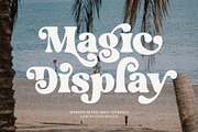 Magic Display | Retro Serif Typeface, a Serif Font by Typoraith Co (Thumbnail 16 of 16)