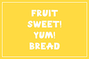 Bananas! Font - By Milk and Searle, a Font by Milk and Searle (Thumbnail 4 of 5)