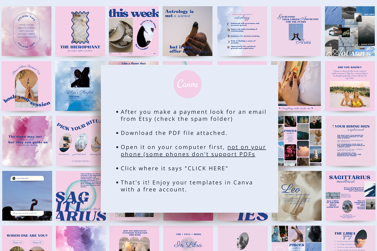 Astrology Instagram Witchy Template, a Social Media Template by Story Native (Photo 11 of 11)