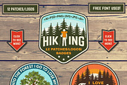 Hiking Patch Inspirational Quotes, a Branding & Logo Template by sivVector (Thumbnail 3 of 3)