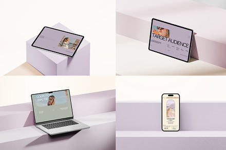 Asyana - Minimal Mockup Bundle, a Device Mockup by Creavora