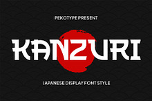 Kanzuri - Japanese Font