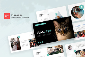 Finscaps - Animal & Pet Services, a Presentation Template by FBSCreative