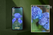 Blurry Flowers Abstract Backgrounds, a Background Graphic by Yuliya Derbisheva (Thumbnail 11 of 15)