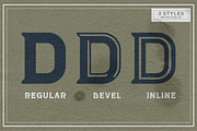 Kandel Typeface, a Serif Font by Adhreza (Thumbnail 2 of 5)