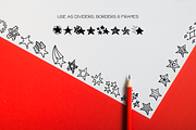 Star Doodles - Dingbats Font, a Symbol Font by WADLEN (Thumbnail 7 of 7)