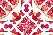Seamless Pattern Pomegranate Cross, a Pattern Graphic by PLUM&FIGS (Thumbnail 2 of 5)
