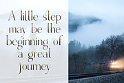 Late Fall - floral font duo, a Serif Font by Innire (Thumbnail 4 of 12)