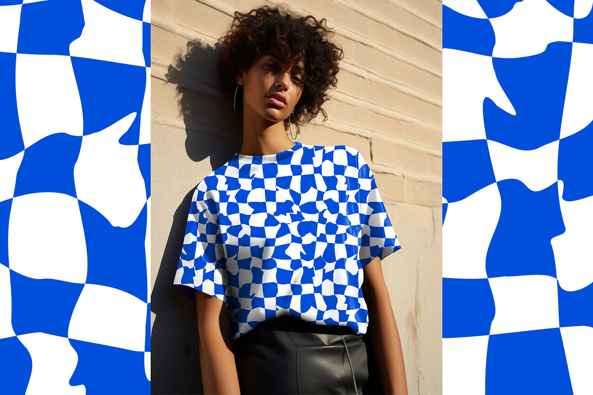 Twisted Grid, a Pattern Graphic by MalyskaStudio (Photo 4 of 14)