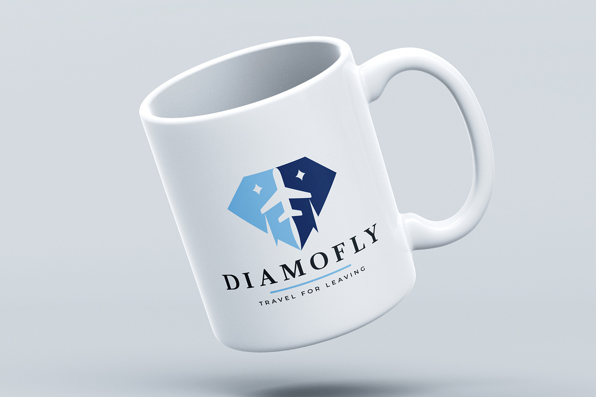 Diamond Fly Travel Logo, a Branding & Logo Template by Design_Planet (Photo 4 of 5)