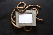 Nautical Rope Picture Frame Mockup, a Mockup by Kudzu Camera (Thumbnail 4 of 5)