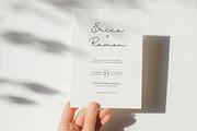 Minimalist Wedding Invitation Card, an Invitation Template by kin9candra (Thumbnail 3 of 8)