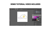 Dad Cap Tech Pack Flat Mockup, a Hat Mockup by Infinity Mockups (Thumbnail 7 of 8)