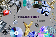3D Glass & Chrome Collage Pack, an Object Graphic by Anzhelika (Thumbnail 10 of 10)
