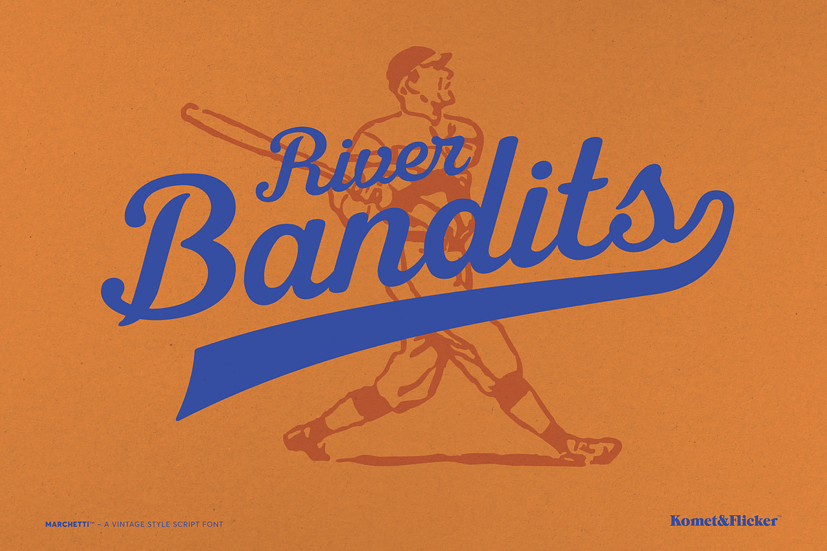 Marchetti - A Vintage Style Script, a Script Font by Komet & Flicker (Photo 11 of 15)