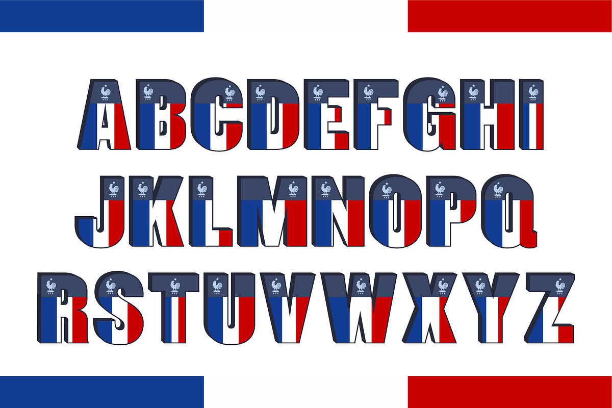France Font preview 3