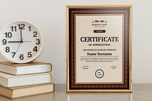 Classic Vintage Certificate Design