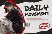 Fisreps Jansoic – Streetwear Font, a Handwritten Font by Black Junst (Thumbnail 2 of 7)