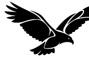 Powerful eagle flying wall art desig, an Illustration by Amazin_art (Thumbnail 4 of 31)
