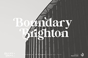 Britania Ligatura, a Font by Aluyeah Studio (Thumbnail 11 of 16)