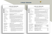 Minimal Modern CV Resume Template, a Resume Template by BestResumes.Co (Thumbnail 2 of 8)