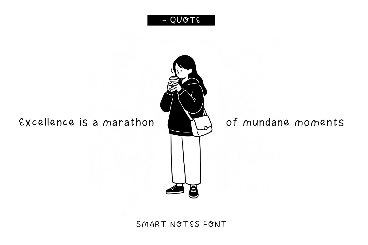 SMART NOTES - notetaking font, a Handwritten Font by Ashiya Pixel (Photo 11 of 11)