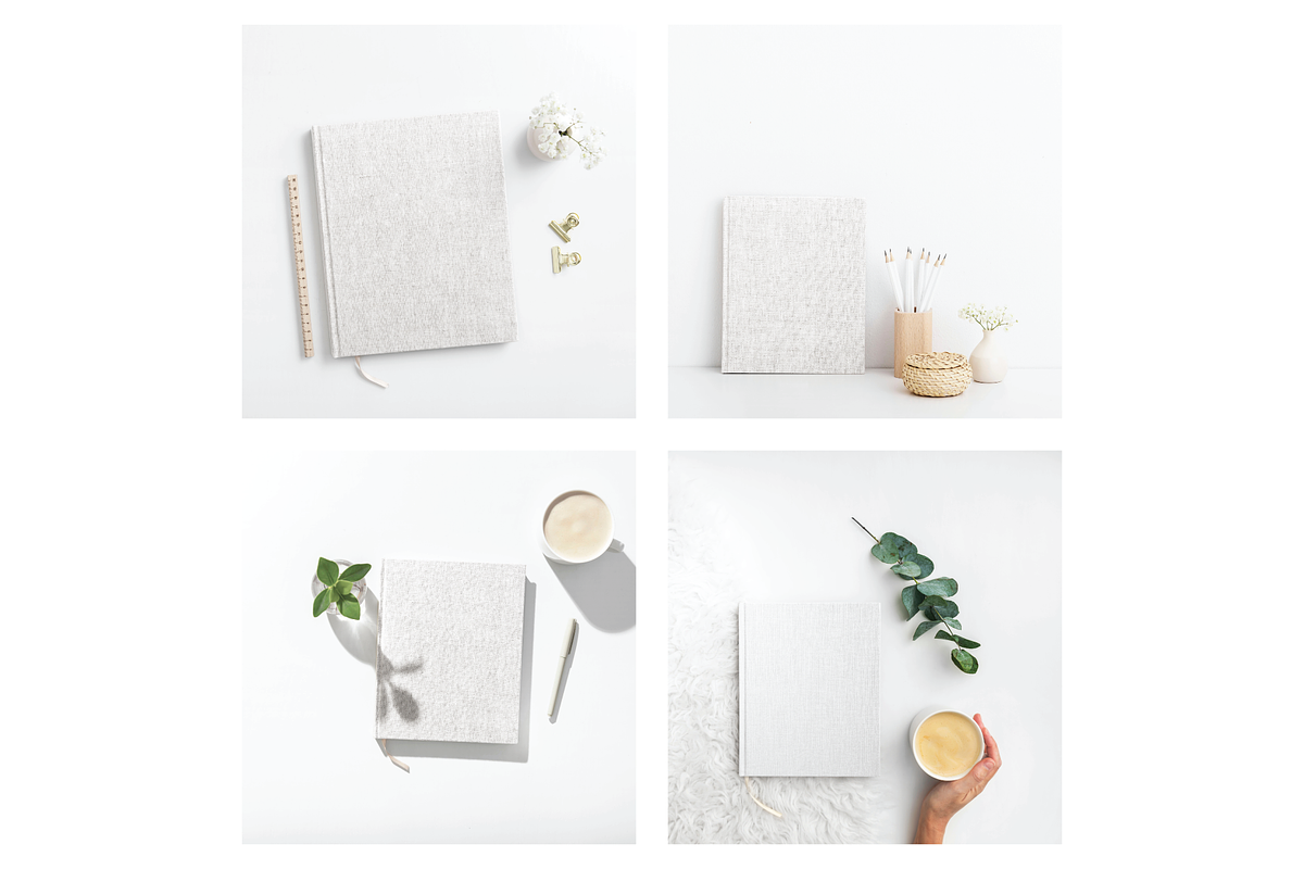 Hardcover Book Mockup Bundle, a Books & Magazine Mockup by Saguaro Digital