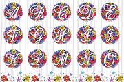 Floral Alphabet, Floral Font SVG, an Object Graphic by D2PUTRI (Thumbnail 27 of 31)